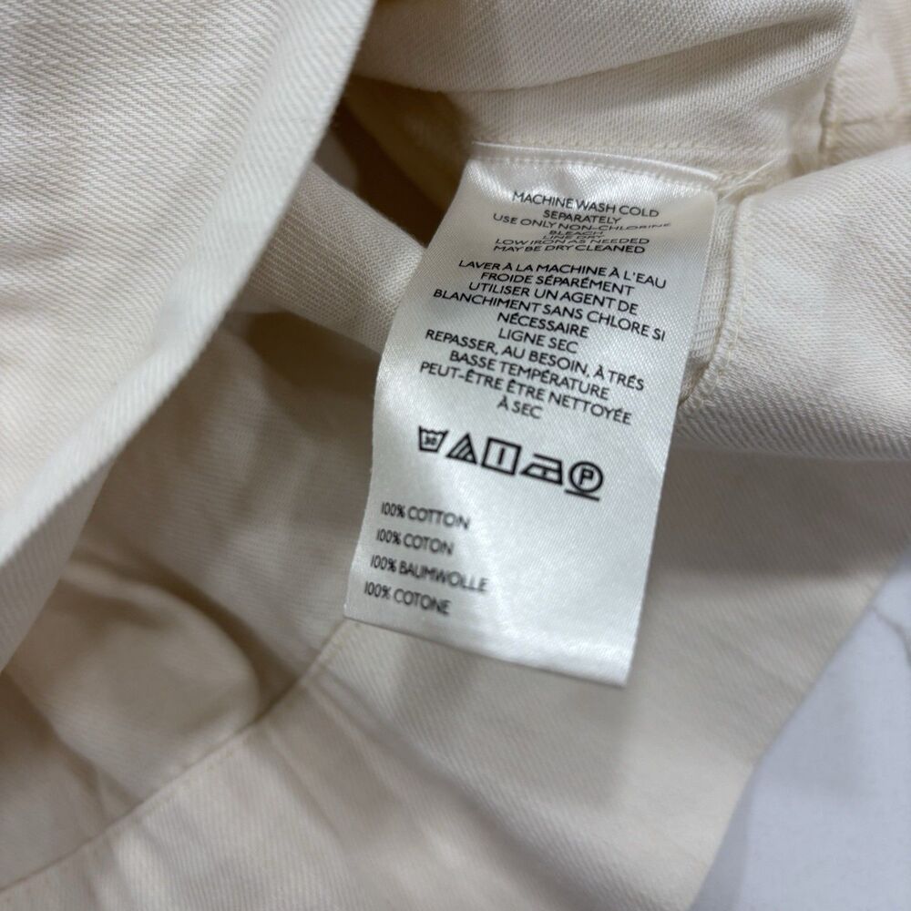 Anthropologie Dress Womens Size XS Somerset Mini Dress Cream Off White - Picture 9 of 9